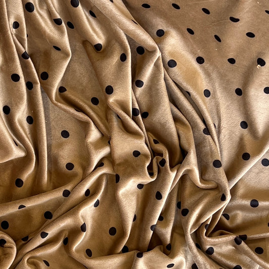 Tela Viena velvet print