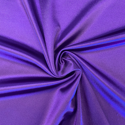 Tela Jersey Punto Color Poliéster Spandex Back Satin Alessia