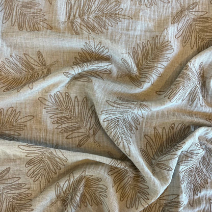 TELA PLANA MELANGE ZANIA EMBRODERY