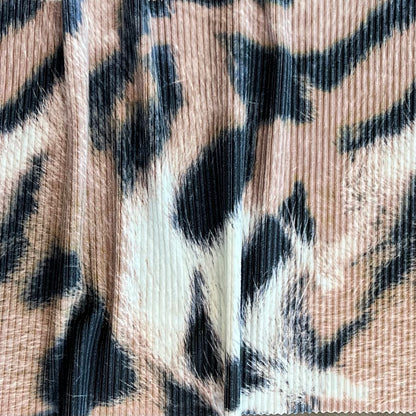 Tela Punto estampado Angora print  Zara