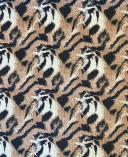 Tela Punto estampado Angora print  Zara