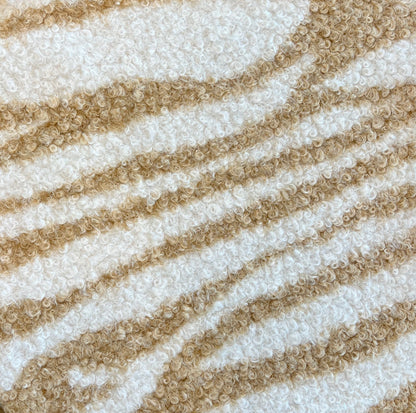 Tela Fantasia Poliéster Boucle Print