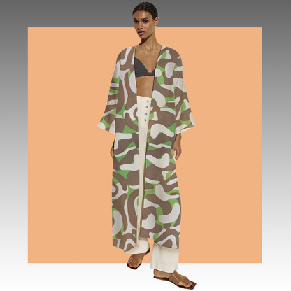 Tela Plana Estampada Viscosa Rayón Paradise Sol