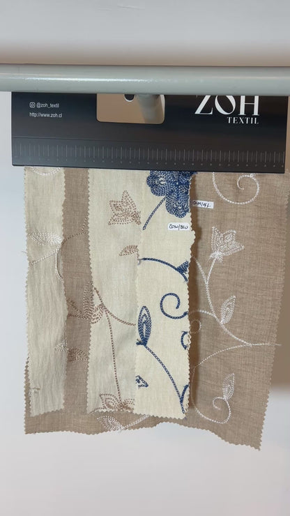 TELA PLANA MELANGE  BERLIN EMBRODERY #3