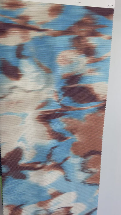 Tela Punto estampado Angora print Costa