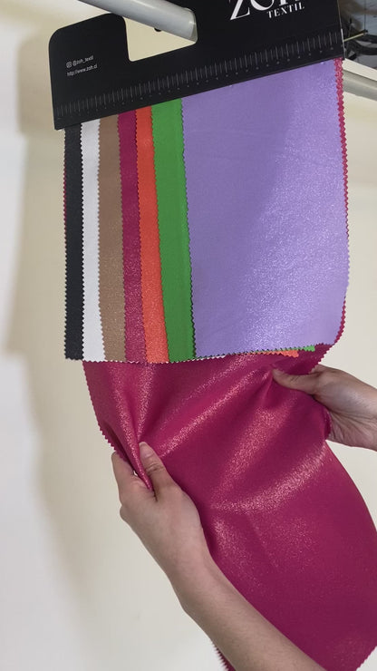 Tela Plana Color Poliéster Microsarga Olivia Foil