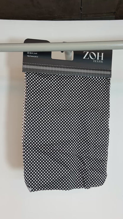 Tela Plana Color Poliéster seda Argel Satin Print Dot #4