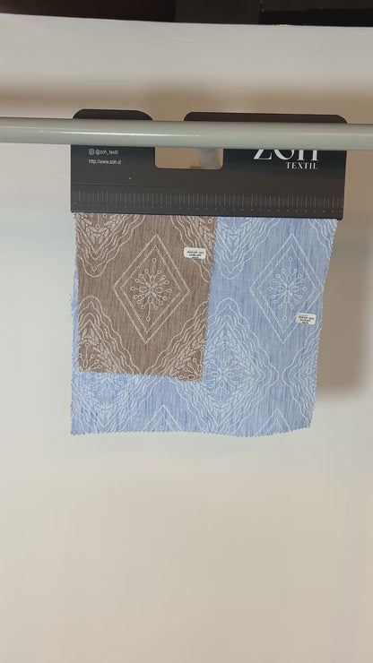 TELA PLANA MELANGE ZANIA EMBRODERY