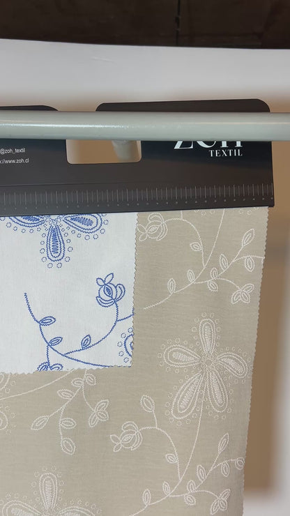 TELA PLANA CREP MICRO ARRUGA CEYLAND EMBROIDERY