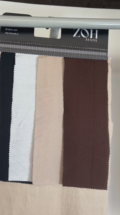 Tela Plana Color crepe Okay