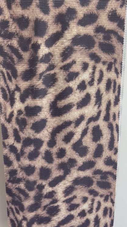 Tela Punto estampado Angora print lina