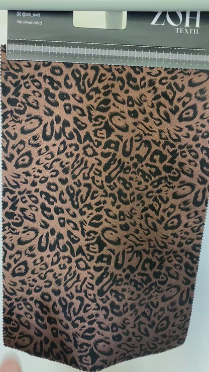 Tela Jersey Punto Color Poliéster Spandex Piamonte Foild dsn#4 Print