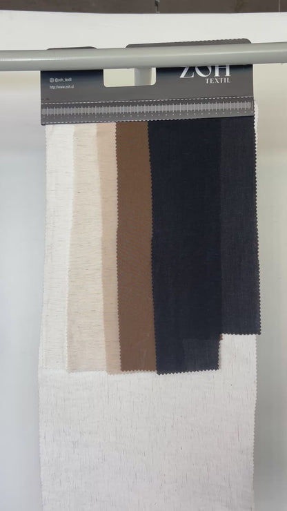 Tela Plana Color  Rayón Kabuki