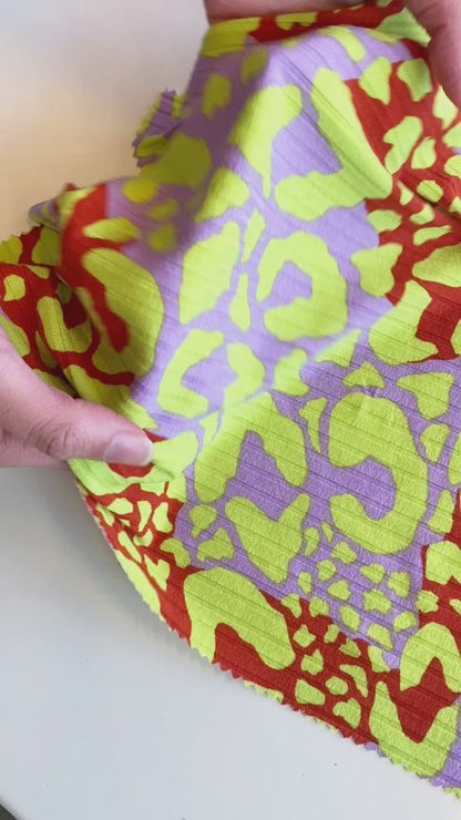 Tela Jersey Punto Rayón Spandex Rib Canuton Carlota Print Sabrina