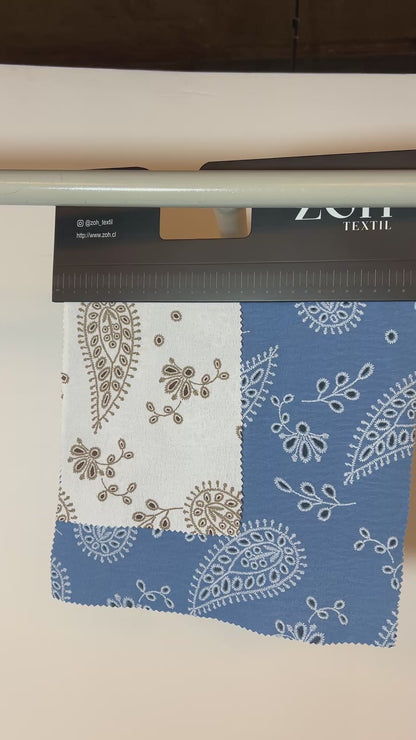 TELA PLANA CREP MICRO ARRUGA CEYLAND EMBROIDERY