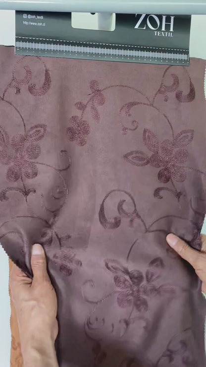 Tela Jersey Punto Color Poliéster Spandex Calabria Embroiderie dsn#1