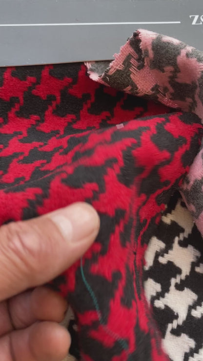 Tela Fantasía Tweed Poliéster Lana Classic