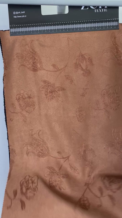 Tela Jersey Punto Color Poliéster Spandex Calabria Embroiderie dsn#2