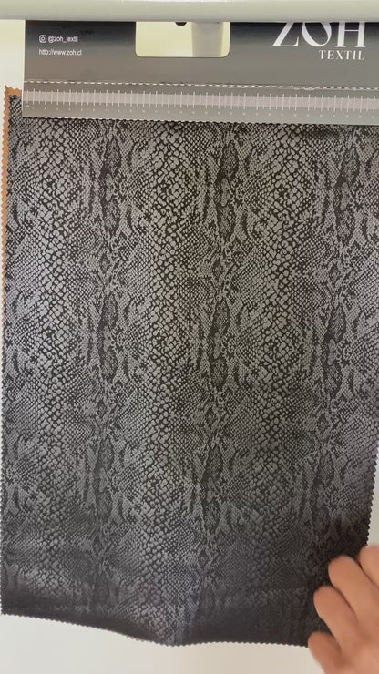 Tela Jersey Punto Color Poliéster Spandex Piamonte Foild dsn#3 Print