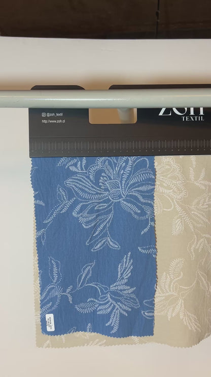 TELA PLANA CREP MICRO ARRUGA CEYLAND EMBROIDERY