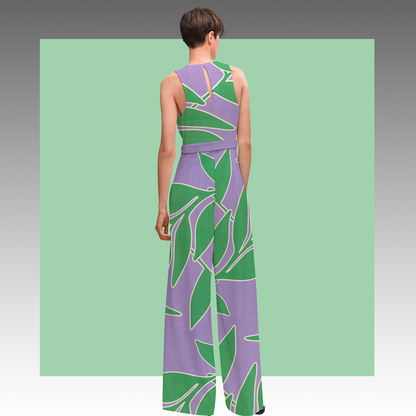 Tela Plana Estampada Texturizada Martinica Print Roberta
