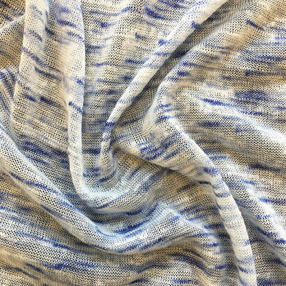 Tela Jersey Punto Melange Poliéster Rayón Amanda