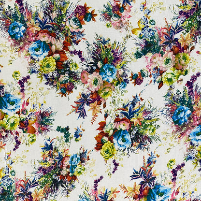 Tela Plana Estampada Poliéster Gasa Sublimation