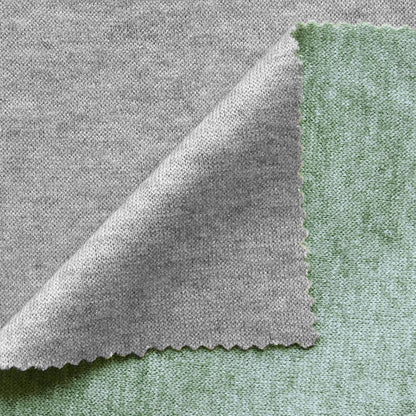 Tela Jersey Punto Melange Rayón Nylon Lanilla Saville
