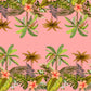 Tela Plana Estampada Viscosa Rayón Caribean 110yd