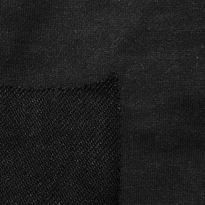 Tela Jersey Punto Color Poliéster Algodón Franela sin Carda Jogger