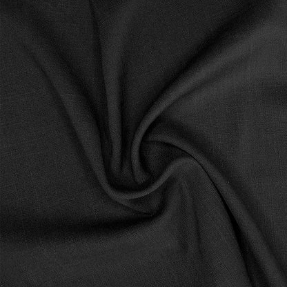 Tela Plana Color Viscosa Rayón Texturizada  Thai / Efecto Lino