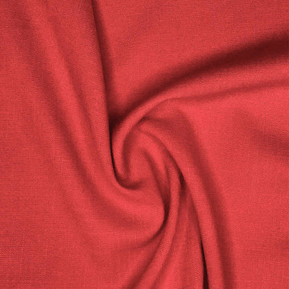 Tela Plana Color Viscosa Rayón Texturizada  Thai / Efecto Lino