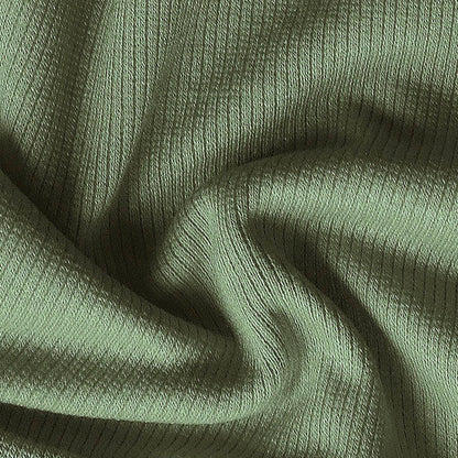 Tela Jersey Punto Color Rayón Spandex Rib Canutón Bari