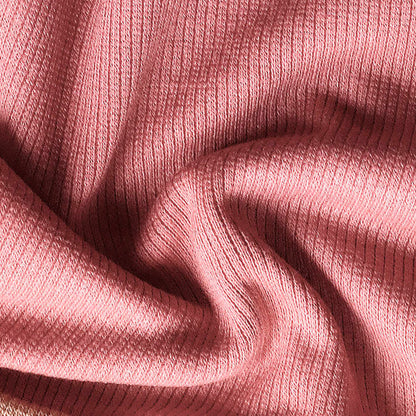 Tela Jersey Punto Color Rayón Spandex Rib Canutón Bari