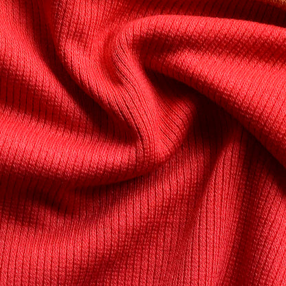 Tela Jersey Punto Color Rayón Spandex Rib Canutón Bari