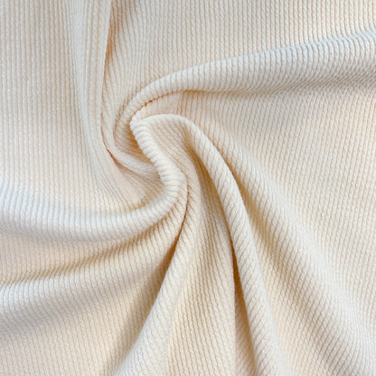 Tela Jersey Punto Poliéster Spandex Rib Canutón Morley