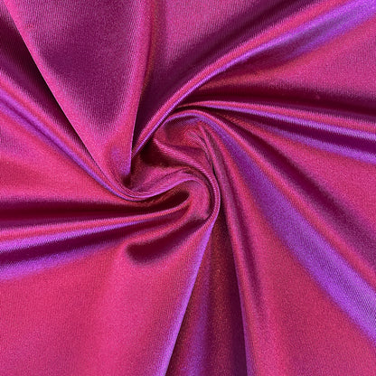 Tela Jersey Punto Color Poliéster Spandex Back Satin Alessia