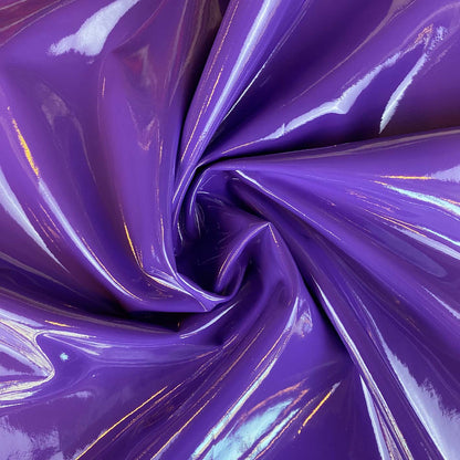 Tela Jersey Punto Poliéster PU Charol