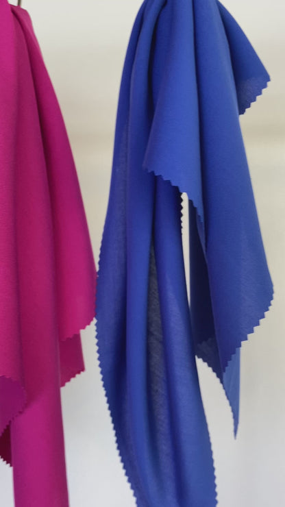 Tela Plana Color Viscosa Rayón Lisa Le-Mans