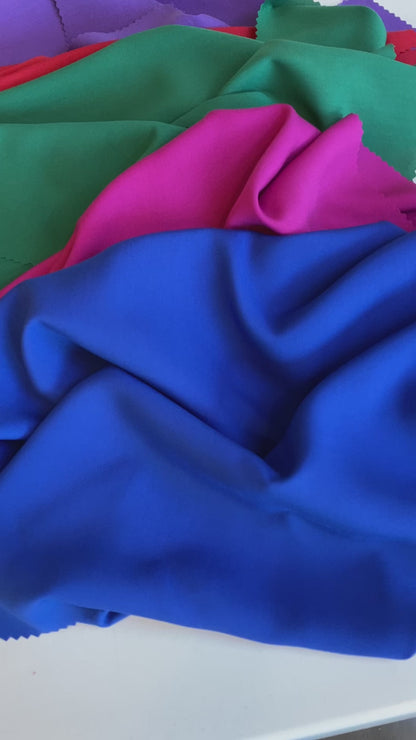 Tela Plana Color Viscosa Rayón Lisa Le-Mans