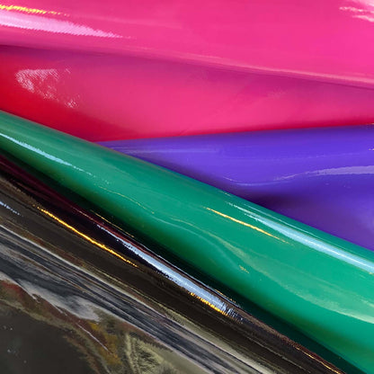 Tela Jersey Punto Poliéster PU Charol