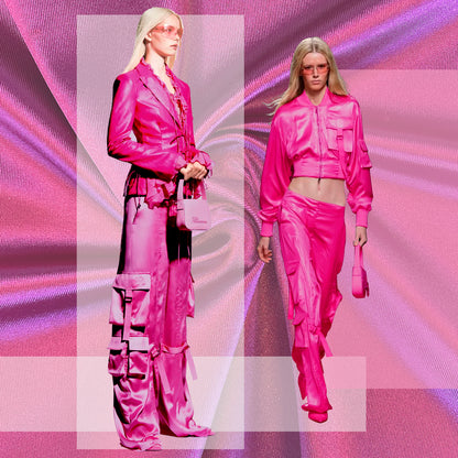 Tela Jersey Punto Color Poliéster Spandex Back Satin Alessia