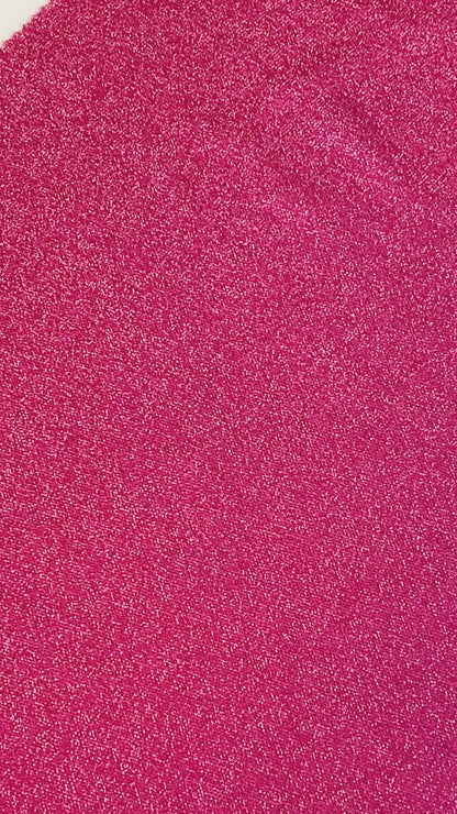 Tela Jersey Punto Poliéster Terry Lurex