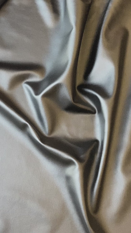 Tela Jersey Punto Poliéster Spandex Ecocuero Liviano Gum