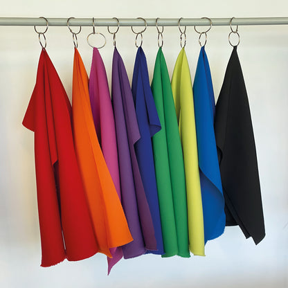 Tela Plana Color Poliéster Spandex Microsarga Olivia